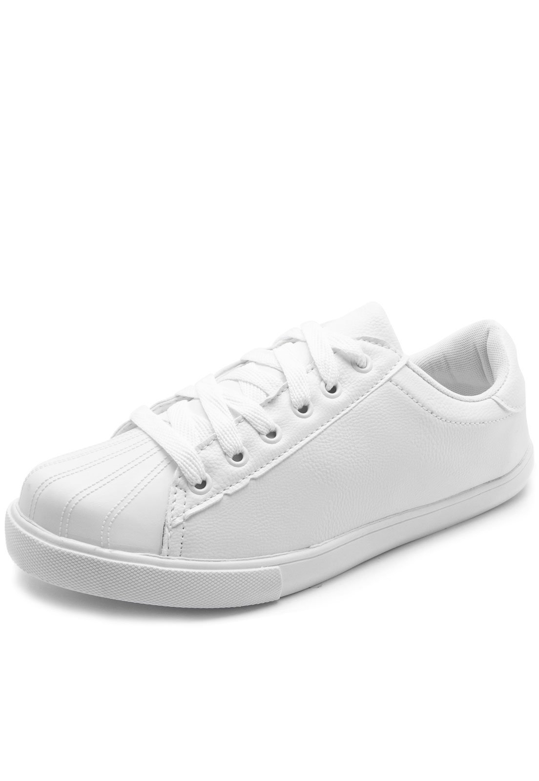 Tênis Dafiti Shoes Liso Branco - Compre Agora