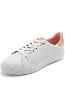 Tênis Dafiti Shoes Liso Branco - Compre Agora