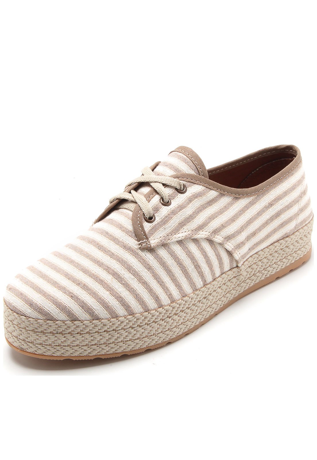 Tênis Dafiti Shoes Listras Branco - Compre Agora