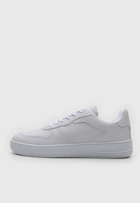 Tênis Dafiti Shoes Listras Branco - Compre Agora