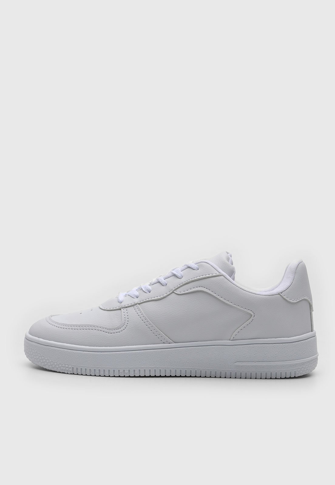 Casual Tênis DAFITI SHOES Fosco Branco - Compre Agora