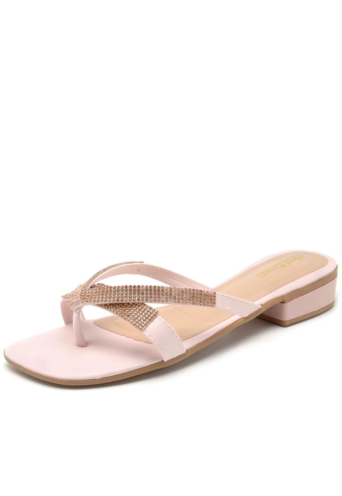 Tamanco Dafiti Shoes Tramado Rosa - Compre Agora