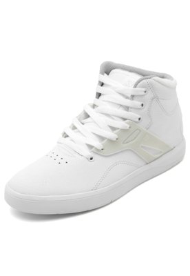 Tênis Couro DC Shoes Frequency High Branco - Compre Agora | Dafiti Brasil