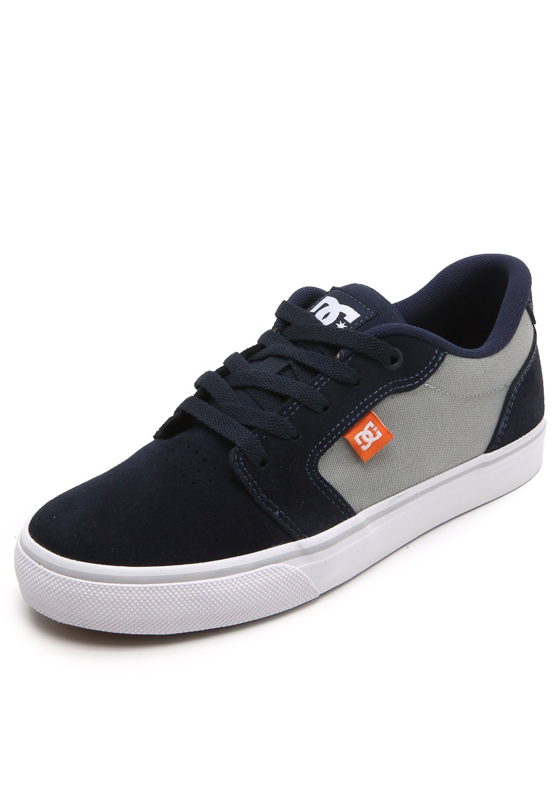 tenis dc shoes azul marinho