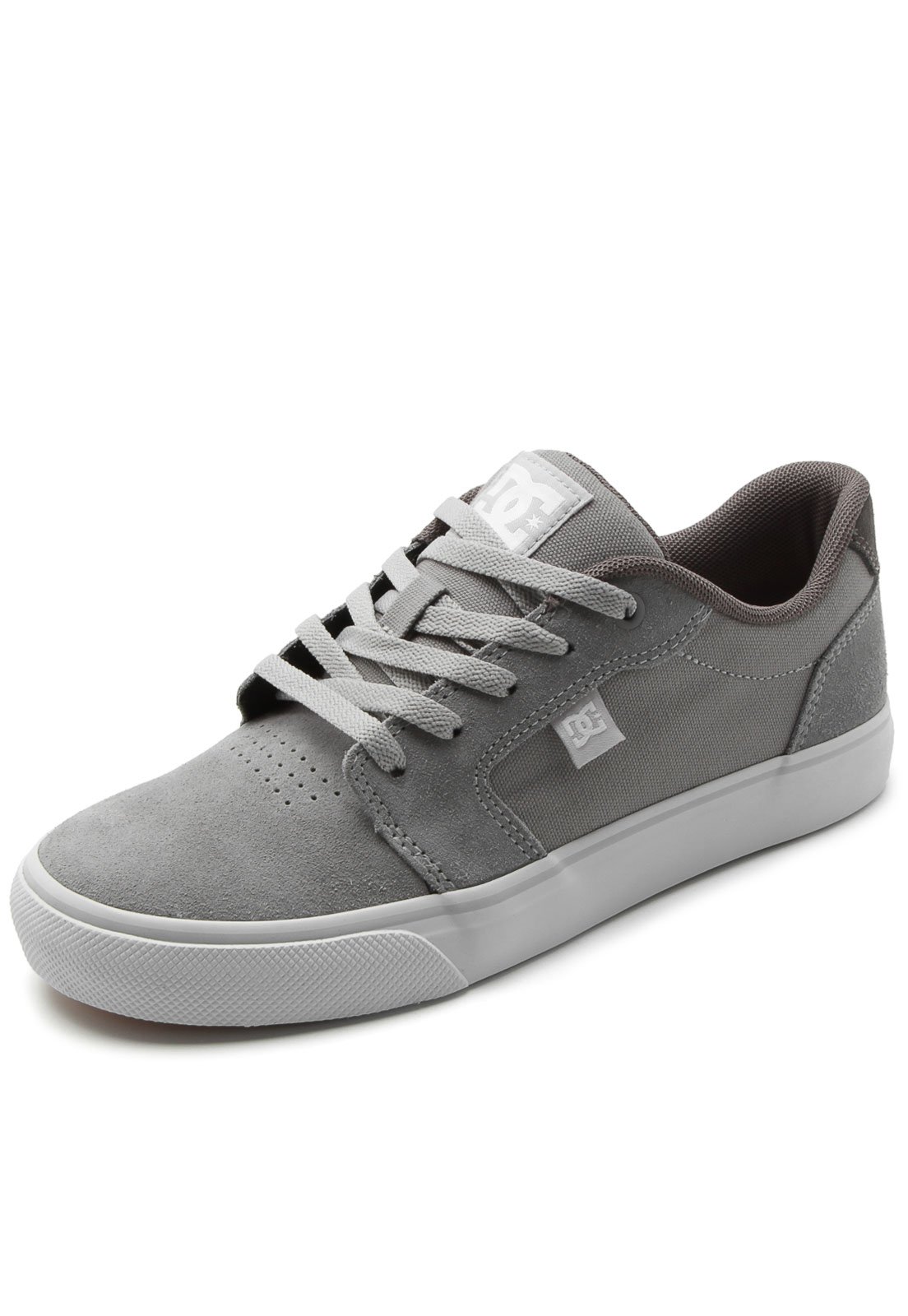 Tenis dc cheap feminino cinza