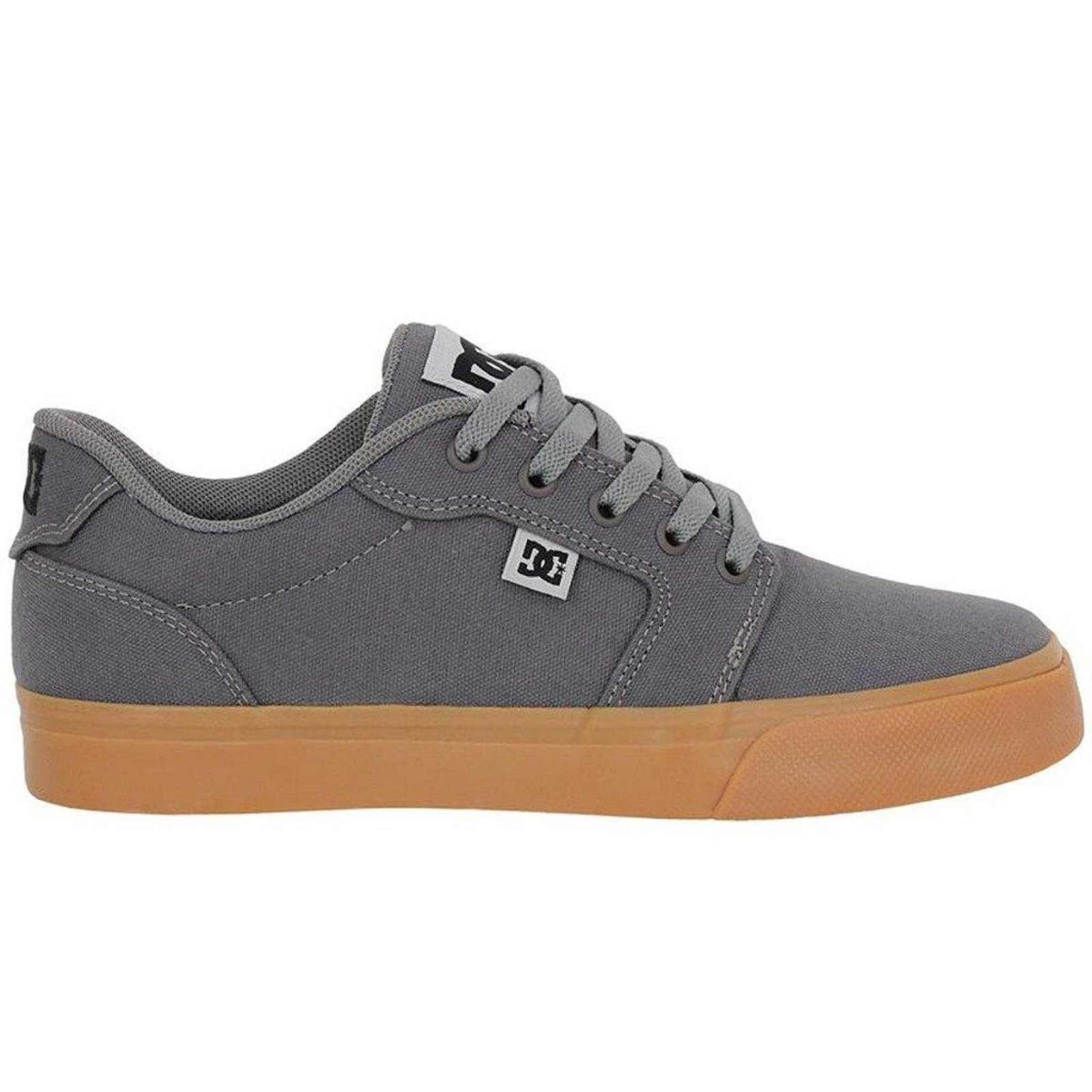 Tênis DC Shoes Anvil TX LA Masculino Cinza Escuro