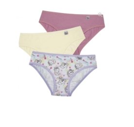 Calcinhas Infantil Algodão Del Rio kit com 3 peças