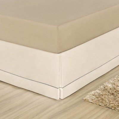 Saia DOURADOS ENXOVAIS para Cama Box Palha Queen Percal 180 Fios 01 Peça Menor preço em Saia DOURADOS ENXOVAIS para Cama Box Palha Queen Percal 180 Fios 01 Peça