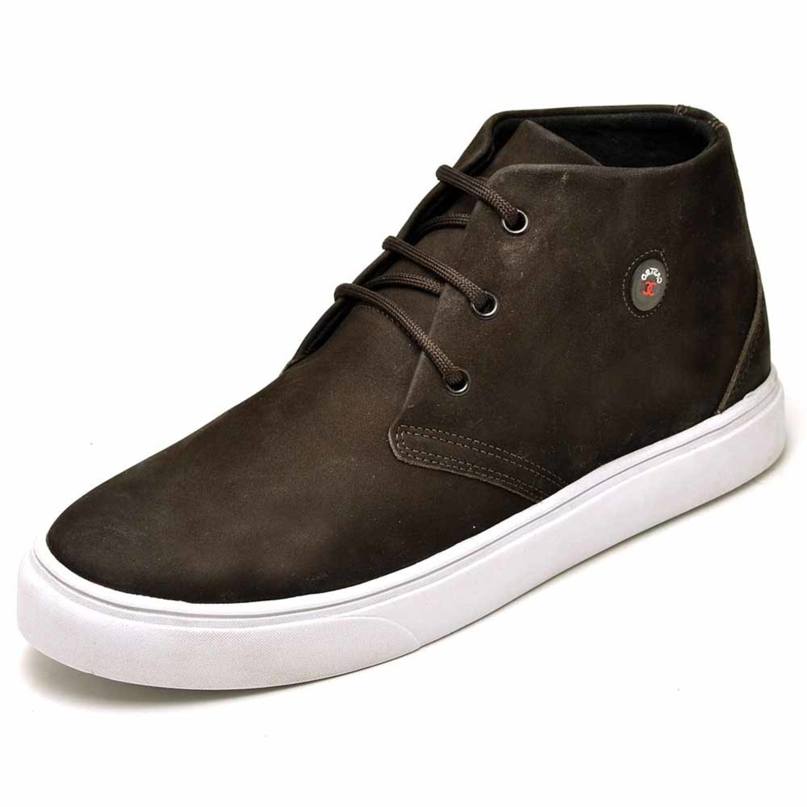 sapato casual em couro dr shoes preto