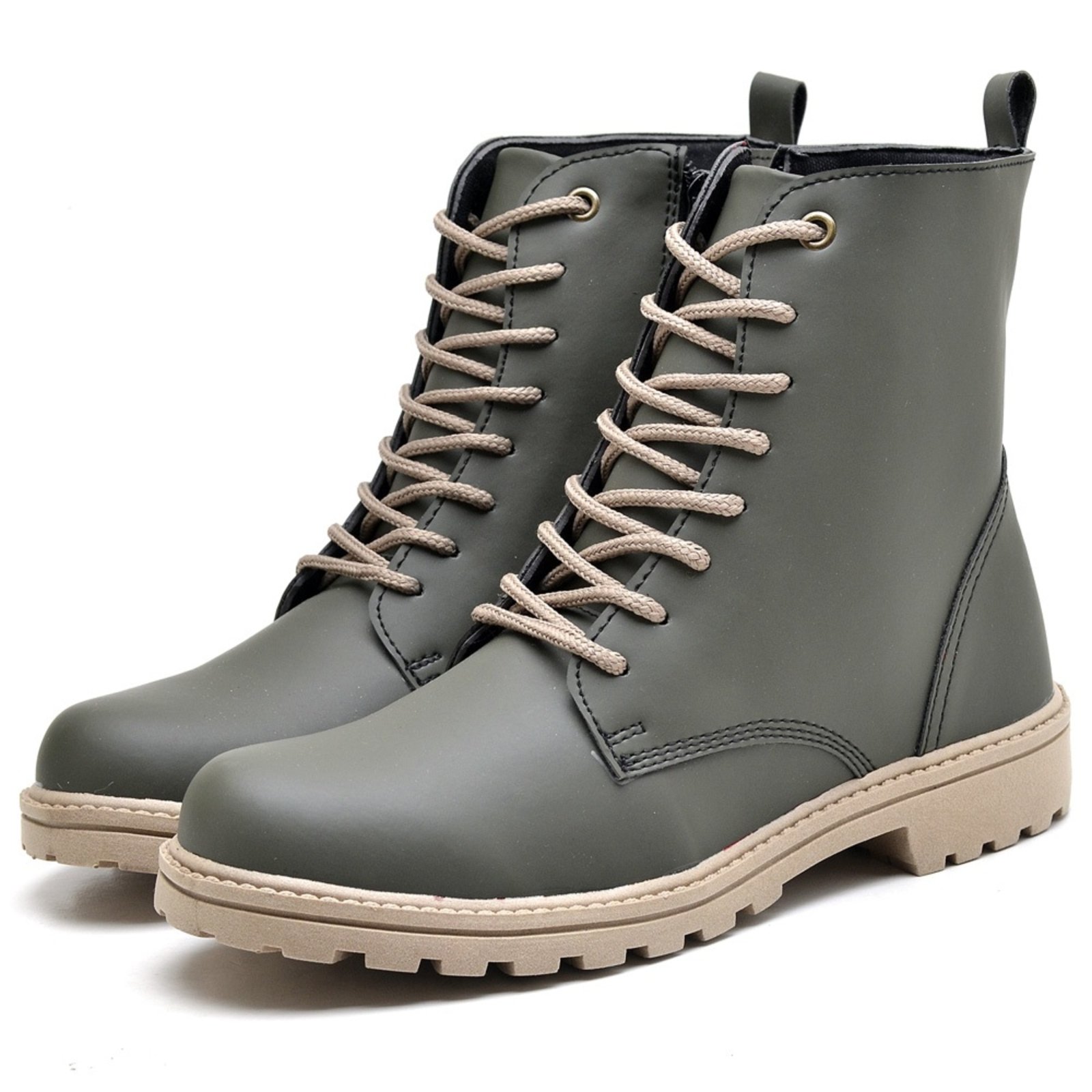 bota verde feminina