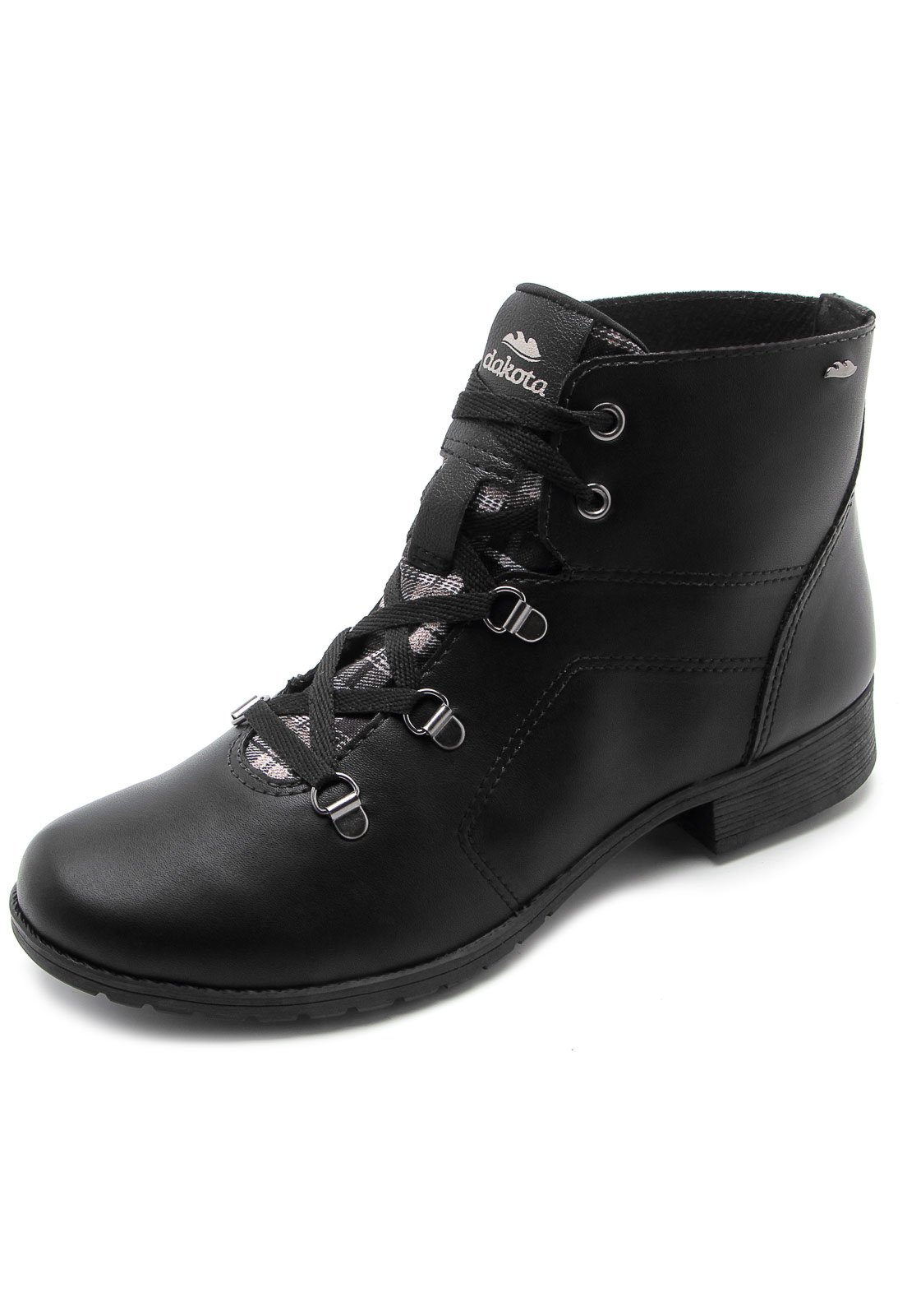 Bota coturno dakota cheap garland preta