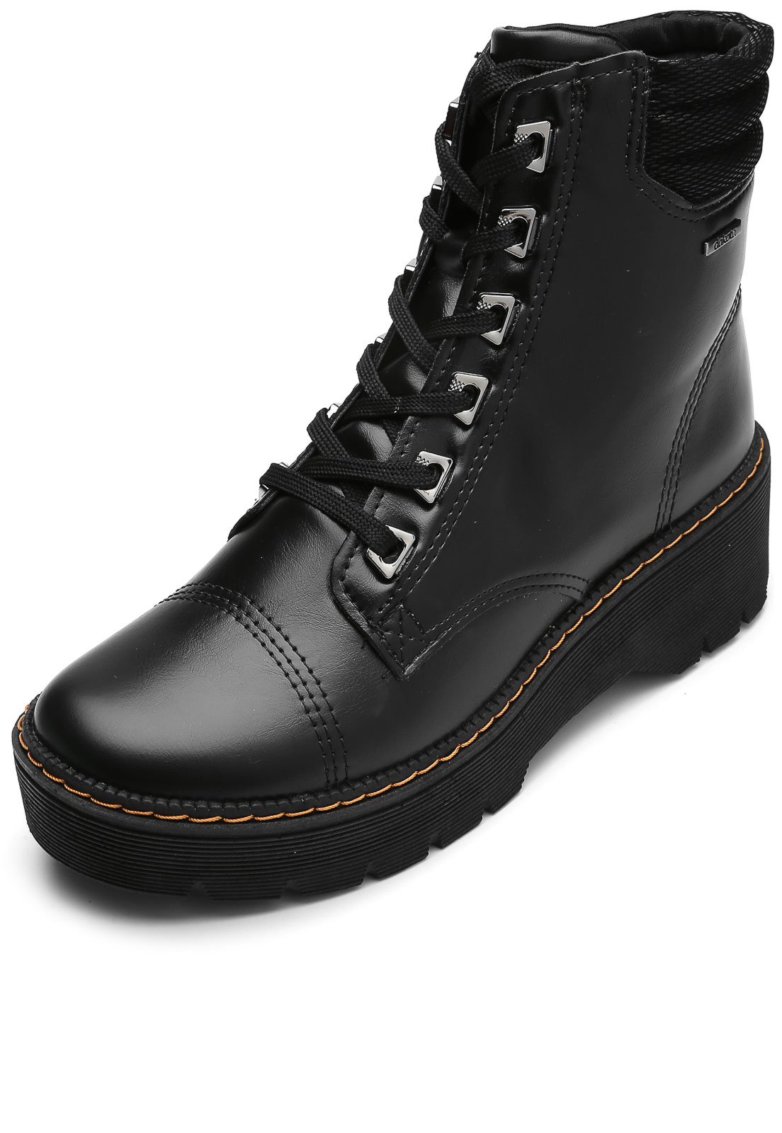 Bota Coturno Dakota Recortes Preto - Compre Agora | Dafiti Brasil