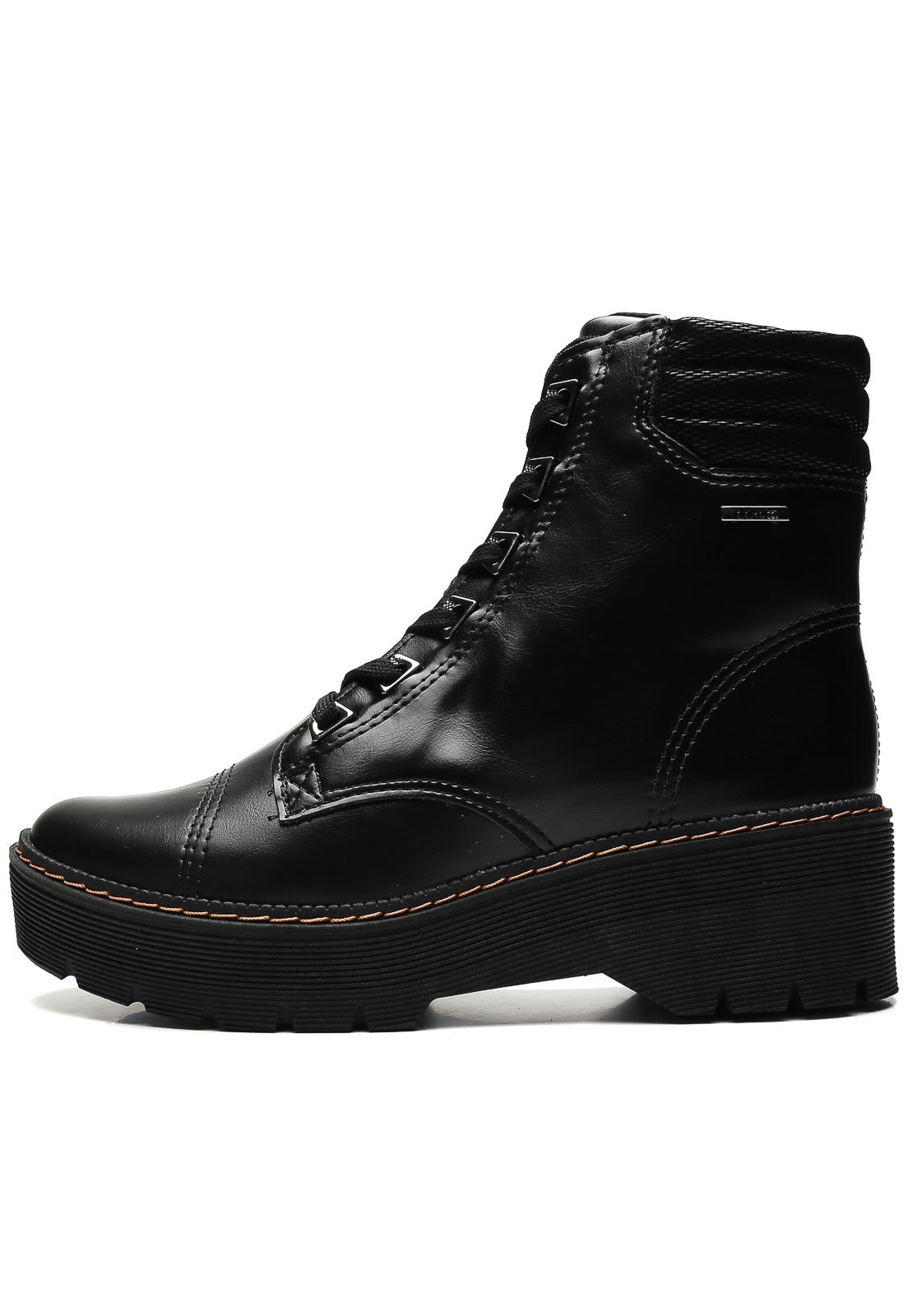 Bota Coturno Dakota Recortes Preto - Compre Agora | Dafiti Brasil