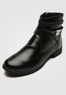 bota dakota tiras preta