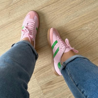 Tênis Flatform Manu Rosa Rosa