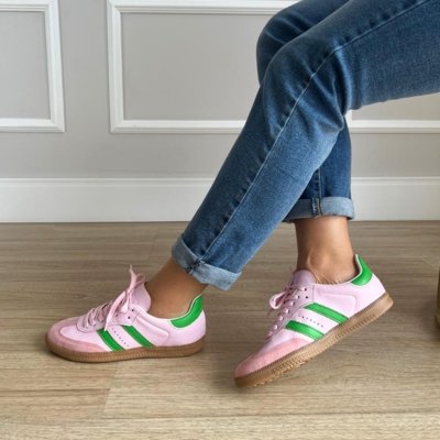 Tênis Flatform Manu Rosa Rosa
