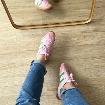 Tênis Flatform Manu Rosa Rosa