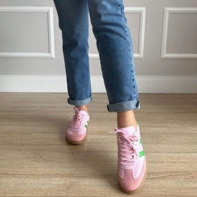 Tênis Flatform Manu Rosa Rosa