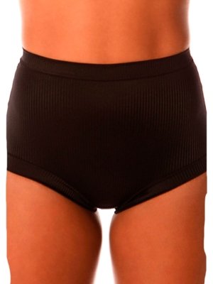 Kit com 2 Calcinhas Alta Bourbon Demillus 26406 Preto