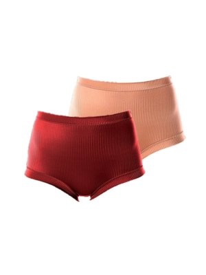 Kit com 2 Calcinhas Demillus 26406 Vermelho