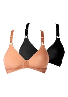 Kit com 2 Sutiãs Demillus 61818 Taça B Colorido