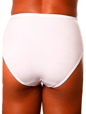 Kit com 3 Calcinhas Alta Chanson Demillus 57850 Branco