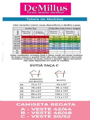 Kit com 4 Calcinhas Demillus 26406