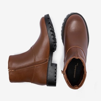 Botas Democrata Casual Marrom
