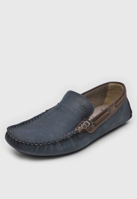 Mocassim Democrata Drive Azul-Marinho