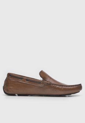 Mocassim Democrata Drive Marrom