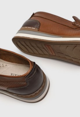 Mocassim Democrata Flow Marrom