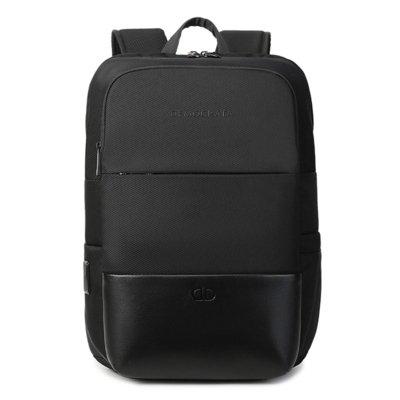 Mochila Democrata Executiva Smart Cabo USB Multicompartimentos Para Notebook MOC11902 Preto