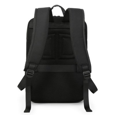 Mochila Democrata Executiva Smart Cabo USB Multicompartimentos Para Notebook MOC11902 Preto