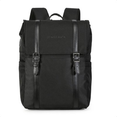 Mochila Democrata Executiva Smart Multicompartimentos Para Notebook MOC11901 Preto
