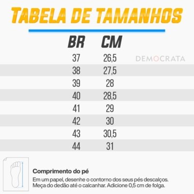 Sapatênis Democrata Denim Loop Azul Marinho