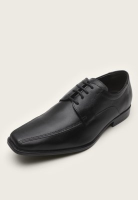 Sapato Social Democrata Liso Preto