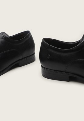 Sapato Social Democrata Liso Preto