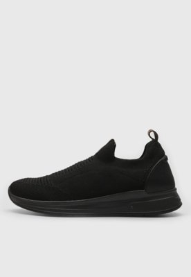 Slip On Democrata Calce Fácil Preto Menor preço em Slip On Democrata Calce Fácil Preto