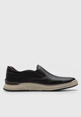 Slip On Democrata Recortes Preto