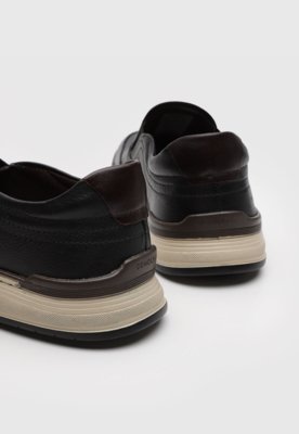 Slip On Democrata Recortes Preto