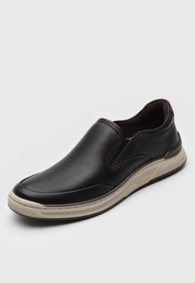 Slip On Democrata Recortes Preto