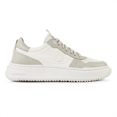 Tênis Democrata Block Masculino Off-white