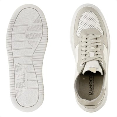 Tênis Democrata Block Masculino Off-white