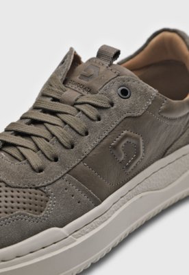 Tênis Democrata Perfuros Grafite