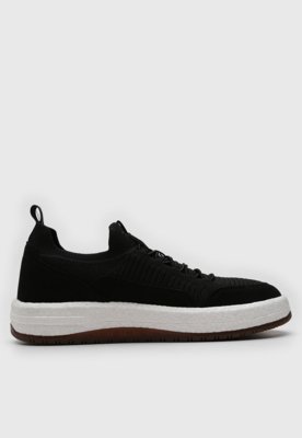 Tênis Knit Democrata Drake Pulse Preto