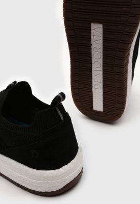 Tênis Knit Democrata Drake Pulse Preto
