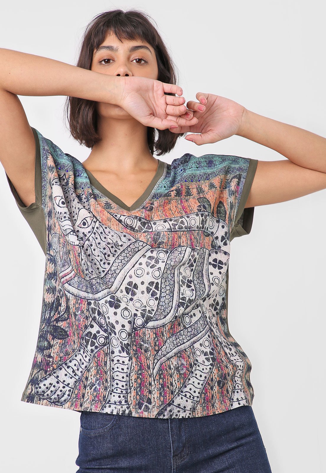 Blusas best sale desigual dafiti