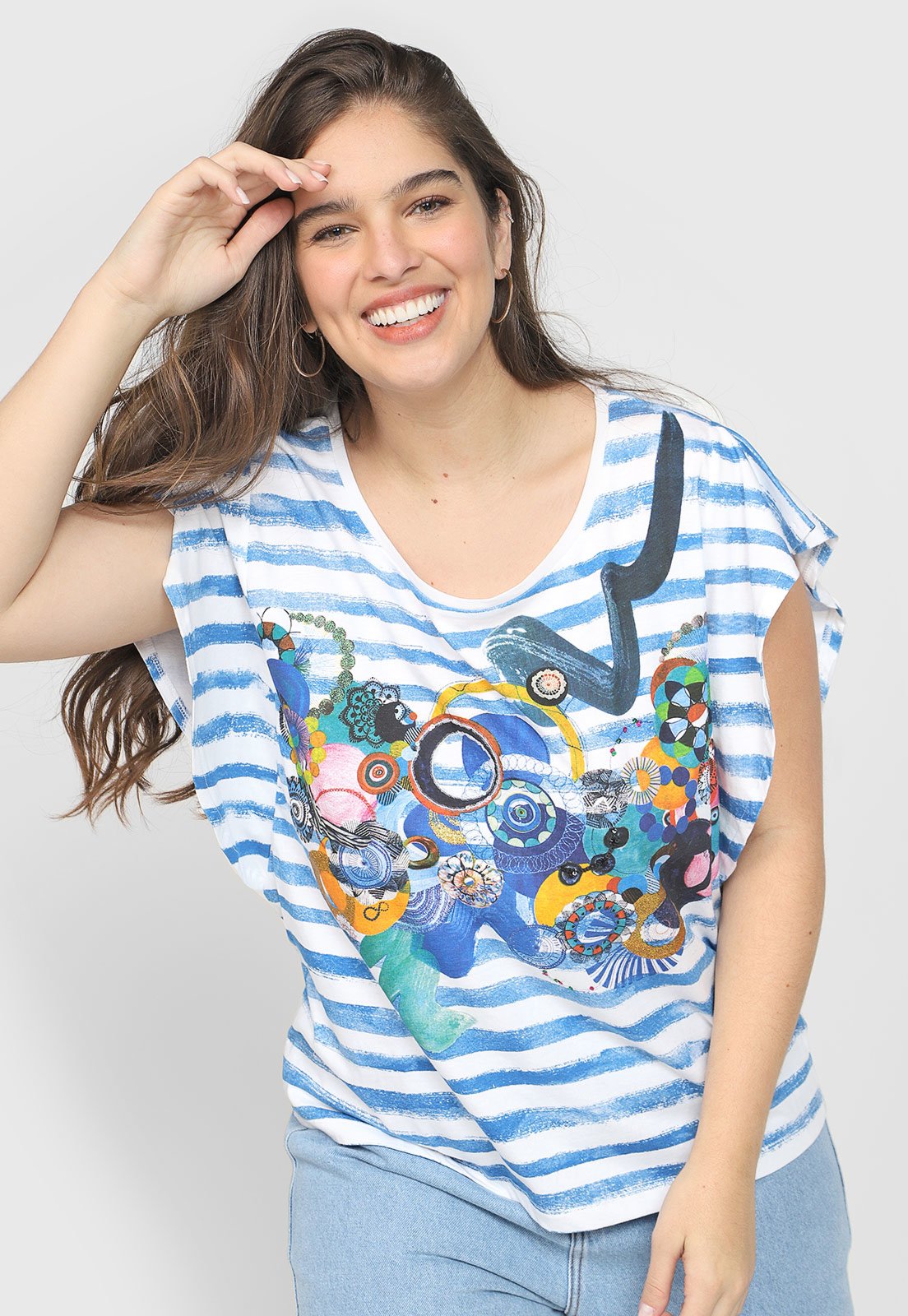 Blusas desigual online dafiti