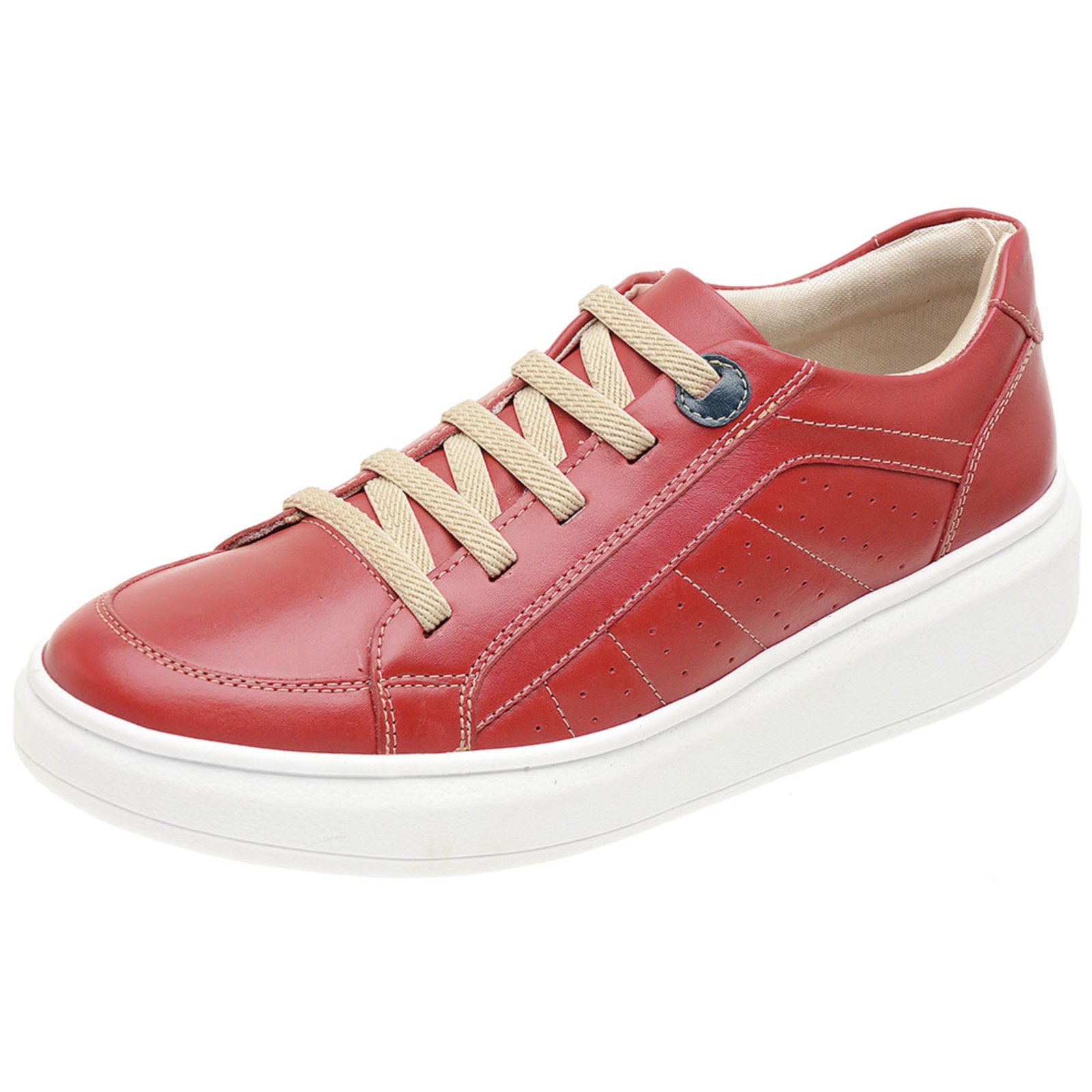 tenis casual feminino vermelho