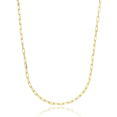 Colar Corrente Di Capri Semi Jóias X Ouro Dourado Menor preço em Colar Corrente Di Capri Semi Jóias X Ouro Dourado